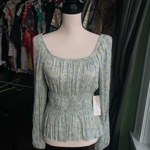 Women's Wild Skye Blouse, Small, Sage Green